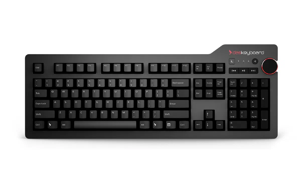 Die Kontrahenten im Vergleich: DasKeyboard 4 Professional  (Quelle: DasKeyboard Homepage)