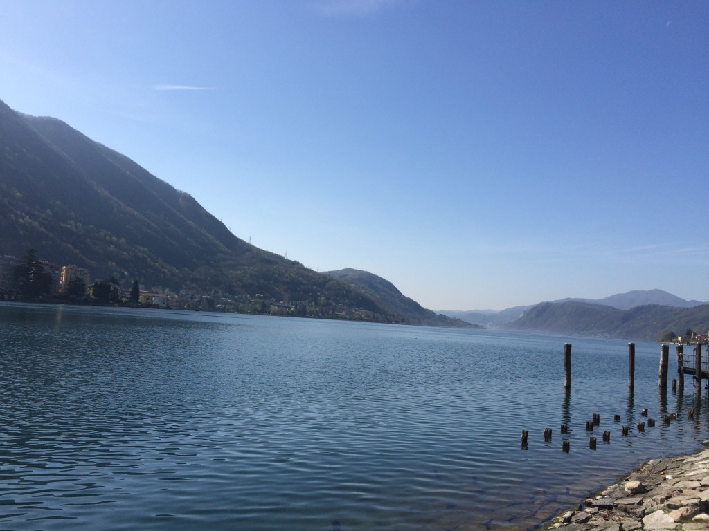 Kurze Pause am Lago d'Orta