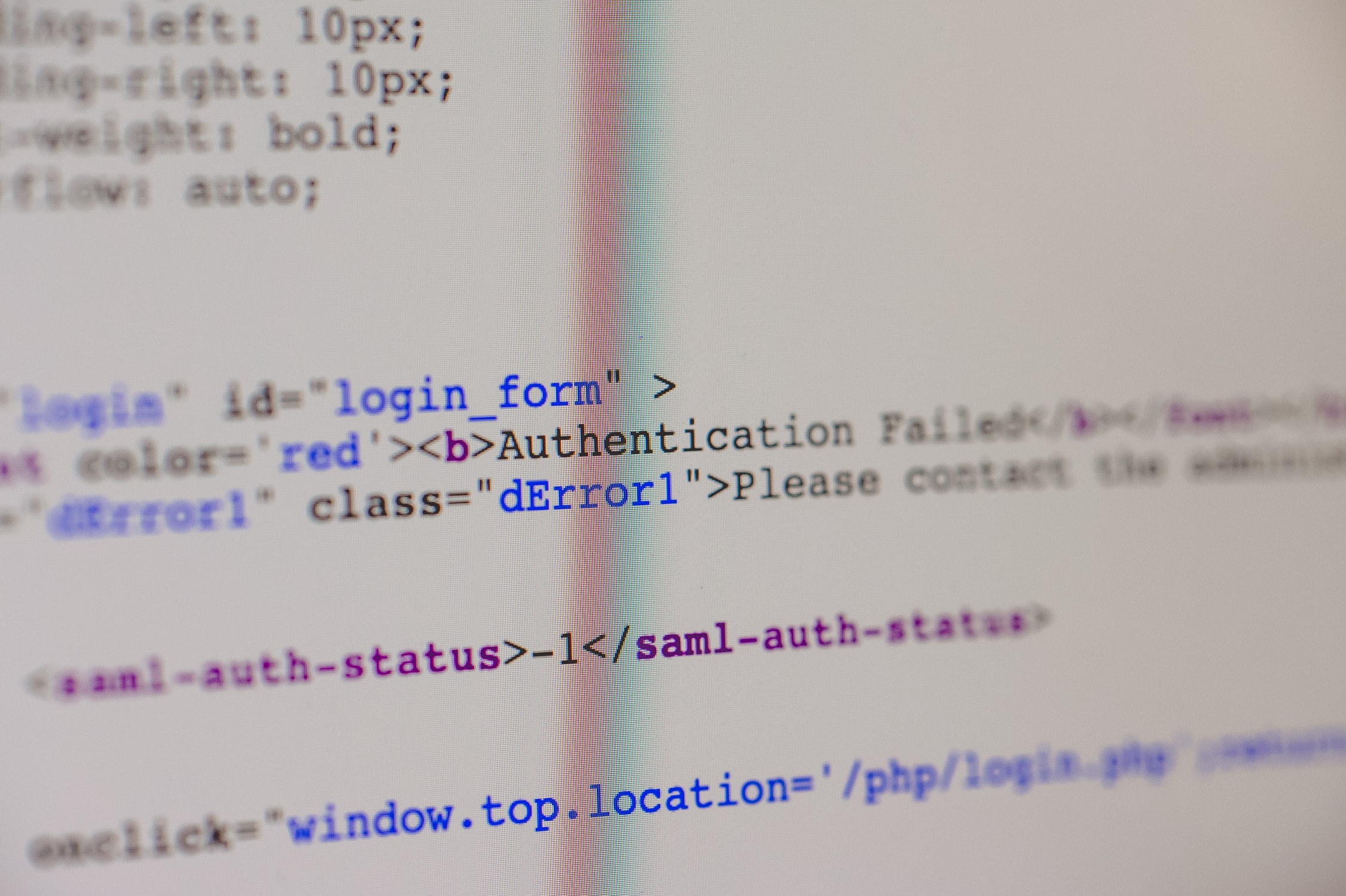 Fehlercode